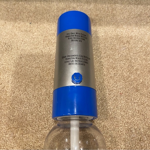 Fizzini Hamilton Beach Cabonated Water Maker SodaStream Competitor Blue - Picture 3 of 7